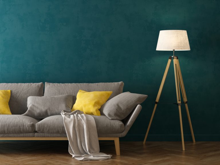 Interior,Of,Modern,Living,Room,With,Chair,3d,Rendering